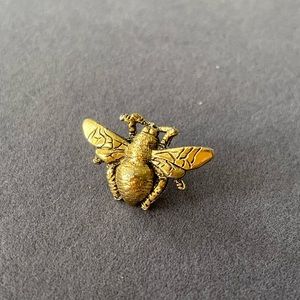 Golden Bee Lapel Pin